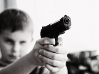 Niños lejos de las armas