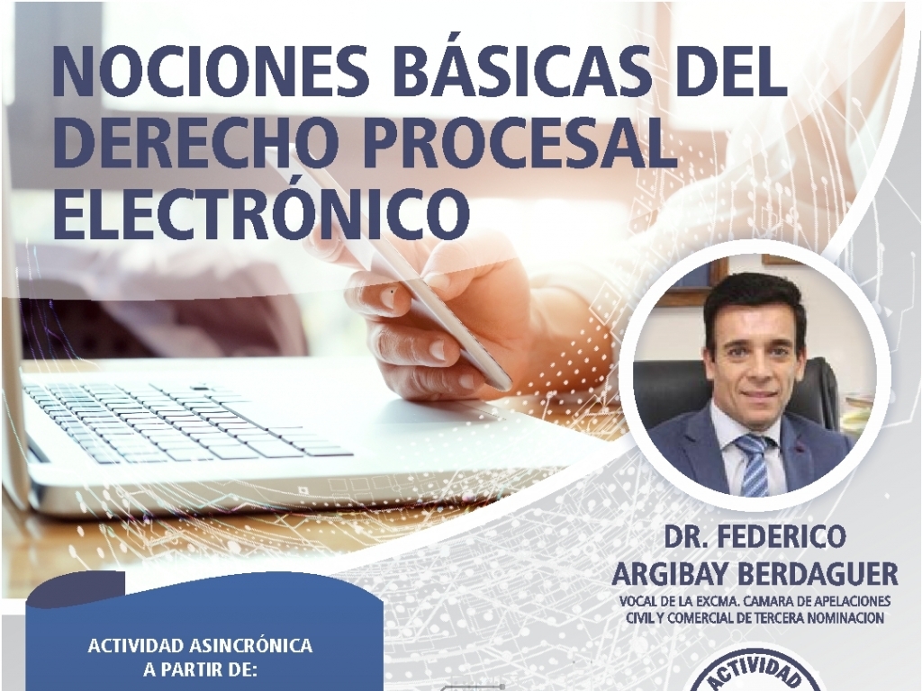Santiago del Estero: Inicia curso de derecho procesal electrónico