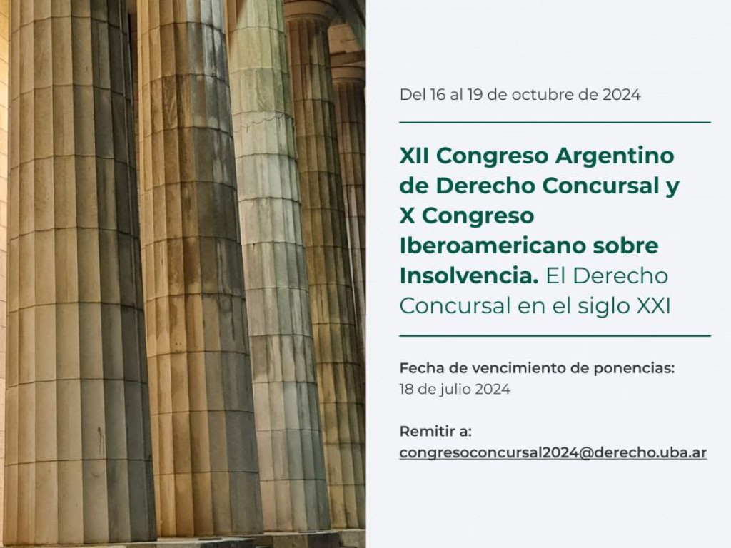 Congreso de Derecho Concursal y Congreso sobre insolvencia